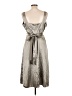 Ripe Limited Metallic Silver Cocktail Dress Size L - photo 2
