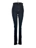 GRLFRND 100% Cotton Solid Blue Jeggings Size 26 waist - photo 1