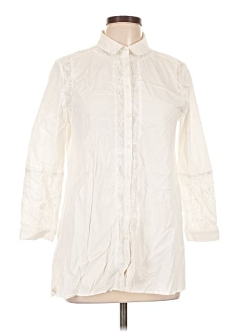 Lafayette 148 New York 3/4 Sleeve Blouse (view 1)