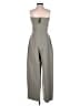 Zara Solid Gray Jumpsuit Size XS - photo 2