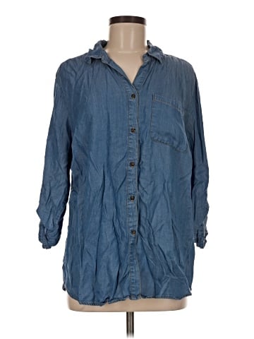 grand & greene 3/4 Sleeve Button-Down Shirt (view 1)
