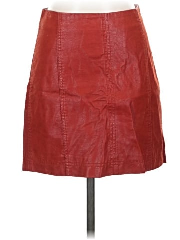 Free People Faux Leather Skirt (view 1)