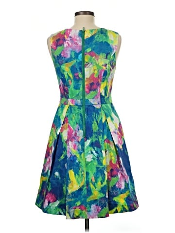Pink Tartan Cocktail Dress (view 2)