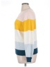 Elodie Color Block Yellow Pullover Sweater Size XL - photo 5