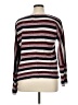 Chenault Stripes Burgundy Pullover Sweater Size XL - photo 2