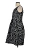 Nine West 100% Polyester Chevron-herringbone Gray Casual Dress Size 2 - photo 5