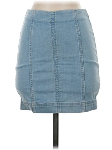 Free People Denim Skirt (view 1)