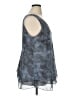 H By Halston 100% Polyester Gray Sleeveless Blouse Size 16 - photo 4