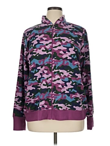 Cuddl Duds Track Jacket (view 1)