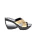Robert Clergerie 100% Leather Gold Wedges Size 8 - photo 1