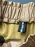 Blush Metallic Gold Khaki Shorts Size S - photo 3