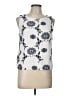 Renee C. Ivory Sleeveless Blouse Size L - photo 1