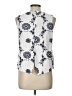 Renee C. Ivory Sleeveless Blouse Size L - photo 2