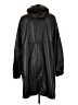 Oysho 100% Polyurethane Black Raincoat Size L - photo 2