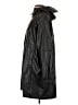 Oysho 100% Polyurethane Black Raincoat Size L - photo 5