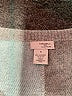 Halogen 100% Cashmere Color Block Gray Cashmere Pullover Sweater Size M - photo 7