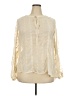 Democracy 100% Polyester Ivory Long Sleeve Blouse Size 2X - photo 1