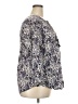 Daniel Rainn 100% Rayon Blue 3/4 Sleeve Blouse Size 2X - photo 4