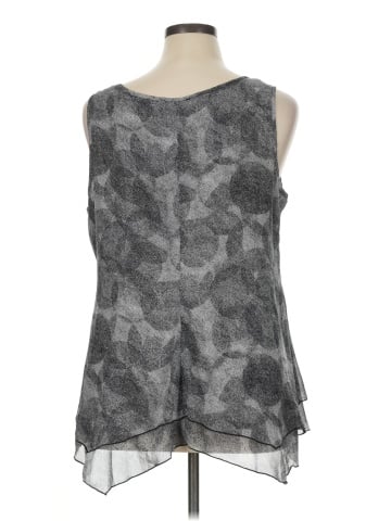 H By Halston Sleeveless Blouse (view 2)