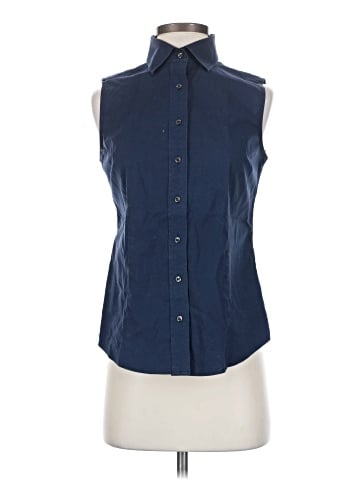 Brooks Brothers 346 Sleeveless Button-Down Shirt (view 1)