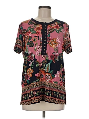 Johnny Was Short Sleeve Blouse (view 1)