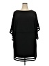 Echo Solid Black Cocktail Dress Size 18 - photo 1
