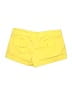 Mossimo Supply Co. Solid Yellow Shorts Size 3 - photo 2