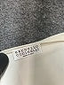 Brunello Cucinelli Ivory Bodysuit Size M - photo 3