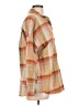 PrAna Plaid Tan Long Sleeve Blouse Size L - photo 4