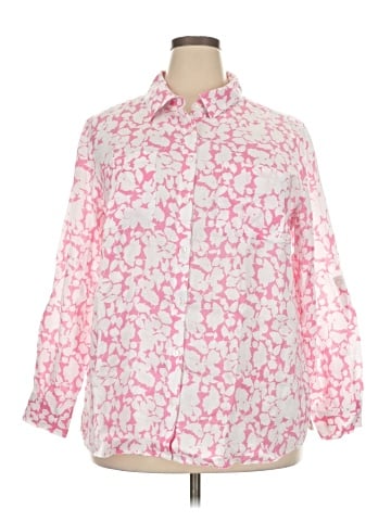 Charter Club Long Sleeve Button-Down Shirt (view 1)