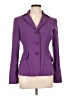 Moschino Jeans Purple Blazer Size 10 - photo 1