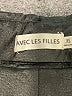 Avec Les Filles 100% Elastic Stars Black Casual Pants Size XS - photo 4