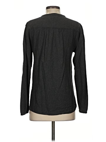 James Perse Long Sleeve Blouse (view 2)