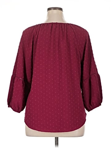 Adrienne Vittadini 3/4 Sleeve Blouse (view 2)