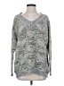 Covet Animal Print Silver Pullover Sweater Size S - photo 1