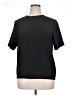 Kathie Lee 100% Polyester Black Short Sleeve Top Size XL (estimated) - photo 1