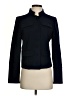 Ann Taylor LOFT Solid Blue Jacket Size 2 - photo 1
