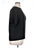 Kathie Lee 100% Polyester Black Short Sleeve Top Size XL (estimated) - photo 4