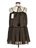 Flannel Polka Dots Brown Casual Dress Size M - photo 2