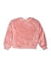 H&M 100% Polyester Pink Sweatshirt Size 6X - 7 - photo 1