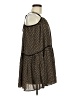 Flannel Polka Dots Brown Casual Dress Size M - photo 4