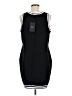 Versace Black Knit Check Dress Size 52 - photo 2