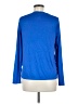 Hanes 100% Polyester Blue Long Sleeve T-Shirt Size M - photo 2