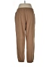 Vince. Solid Brown Casual Pants Size L - photo 2