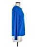 Hanes 100% Polyester Blue Long Sleeve T-Shirt Size M - photo 4