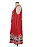 AB Studio Paisley Red Casual Dress Size L - photo 5