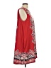 AB Studio Paisley Red Casual Dress Size L - photo 4