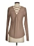 Daytrip Tan Long Sleeve Top Size S - photo 2