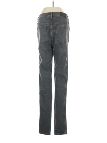 Madewell Tall 10" High-Rise Skinny Jeans in Oakwood Wash (view 2)