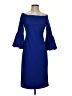Eliza J Blue Cocktail Dress Size 4 - photo 1